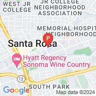 View Map of 830 2nd Street,Santa Rosa,CA,95404